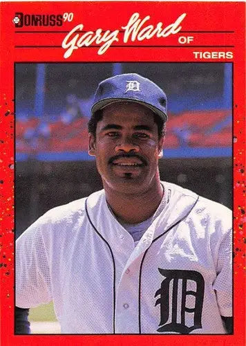 1990 Donruss #621 Gary Ward NM-MT Tigers DP ID:5206 - Baseball Card Single