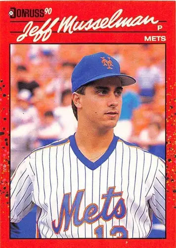 1990 Donruss #623 Jeff Musselman NM-MT Mets DP - Baseball Card Single
