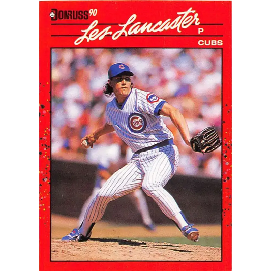 1990 Donruss #628 Les Lancaster DP VG-EX Chicago Cubs Baseball Card - Baseball Card Single