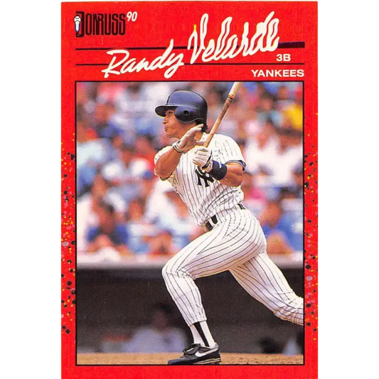 1990 Donruss #630 Randy Velarde DP VG-EX New York Yankees Baseball Card - Baseball Card Single