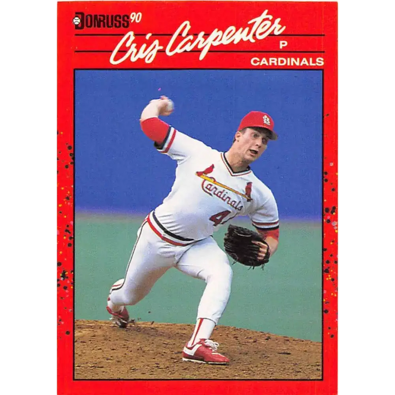 1990 Donruss #634 Cris Carpenter DP VG-EX St. Louis Cardinals Baseball Card - Baseball Card Single