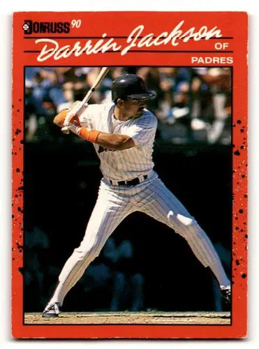 1990 Donruss #641 Darrin Jackson San Diego Padres Baseball Cards EX/ ID:56186 - Baseball Card Single
