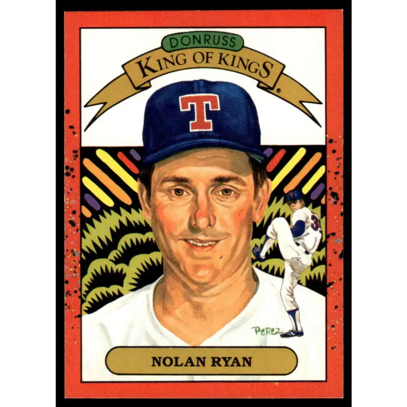 1990 Donruss #665 Nolan Ryan EX/NM Texas Rangers Baseball Card - Baseball Card Single