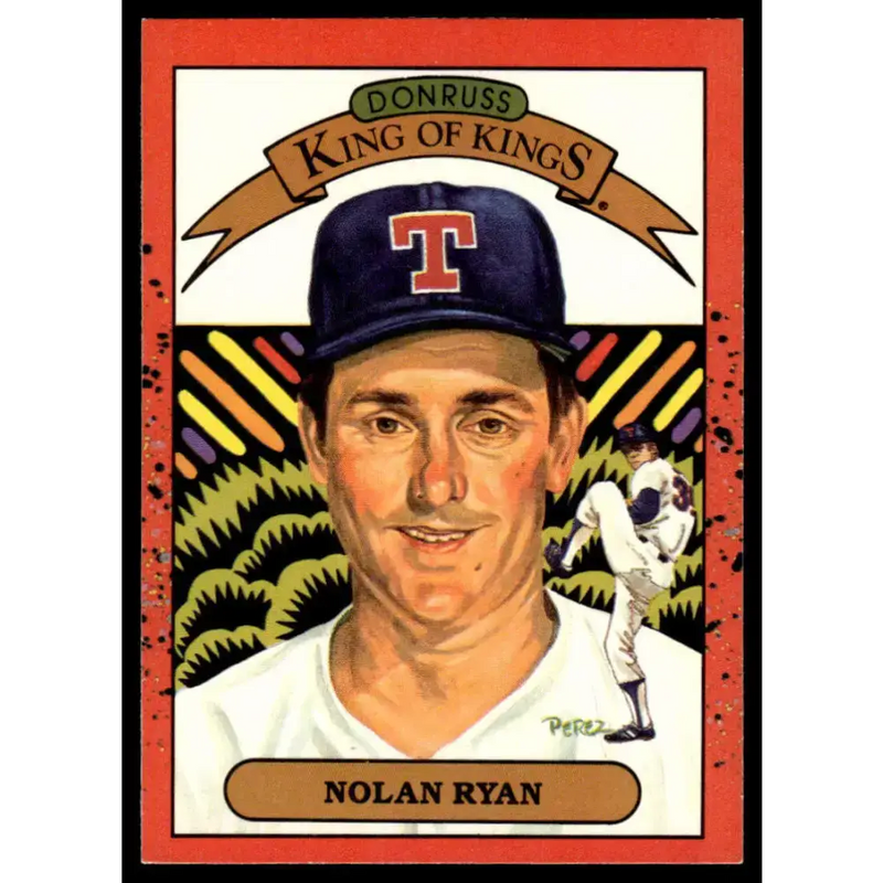 1990 Donruss #665 Nolan Ryan EX/NM Texas Rangers Baseball Card - Baseball Card Single