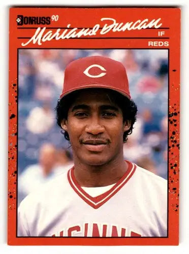 1990 Donruss #684 Mariano Duncan Cincinnati Reds Baseball Cards EX/N ID:54646 - Baseball Card Single