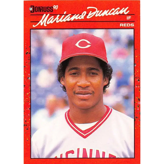1990 Donruss #684 Mariano Duncan VG-EX Cincinnati Reds Baseball Card - Baseball Card Single