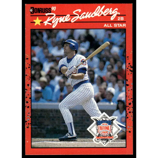 1990 Donruss #692 Ryne Sandberg EX Chicago Cubs Baseball Card - Baseball Card Single