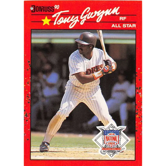 1990 Donruss #705 Tony Gwynn AS VG-EX San Diego Padres Baseball Card - Baseball Card Single