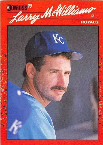 1990 Donruss #709 Larry McWilliams NM-MT Royals - Baseball Card Single