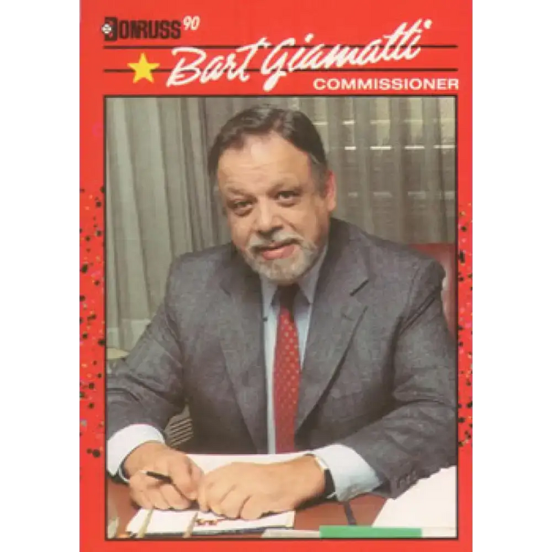 1990 Donruss #716 Bart Giamatti VG-EX Baseball Card - Baseball Card Single