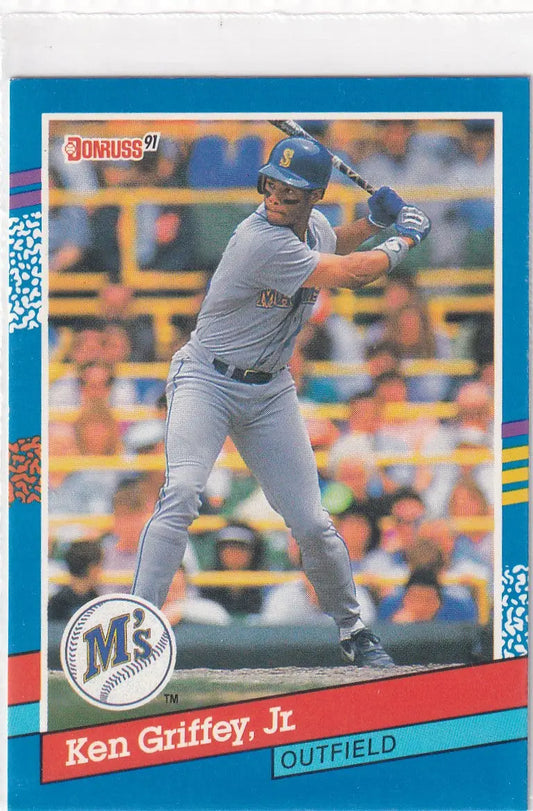 1990 DONRUSS #77 KEN GRIFFEY JR- SEATTLE MARINERS - Baseball Card Single