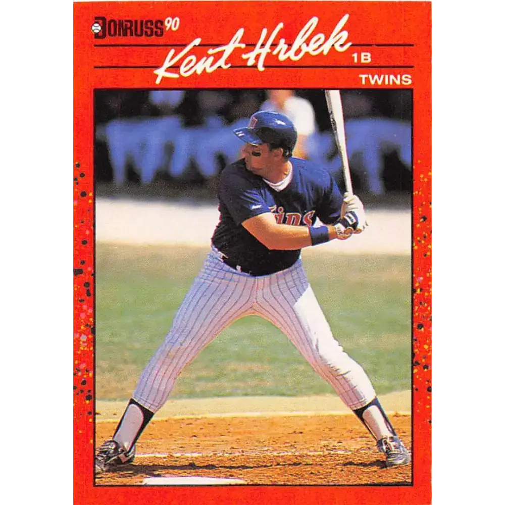 1990 Donruss #81 Kent Hrbek VG-EX Minnesota Twins Baseball Card - Baseball Card Single