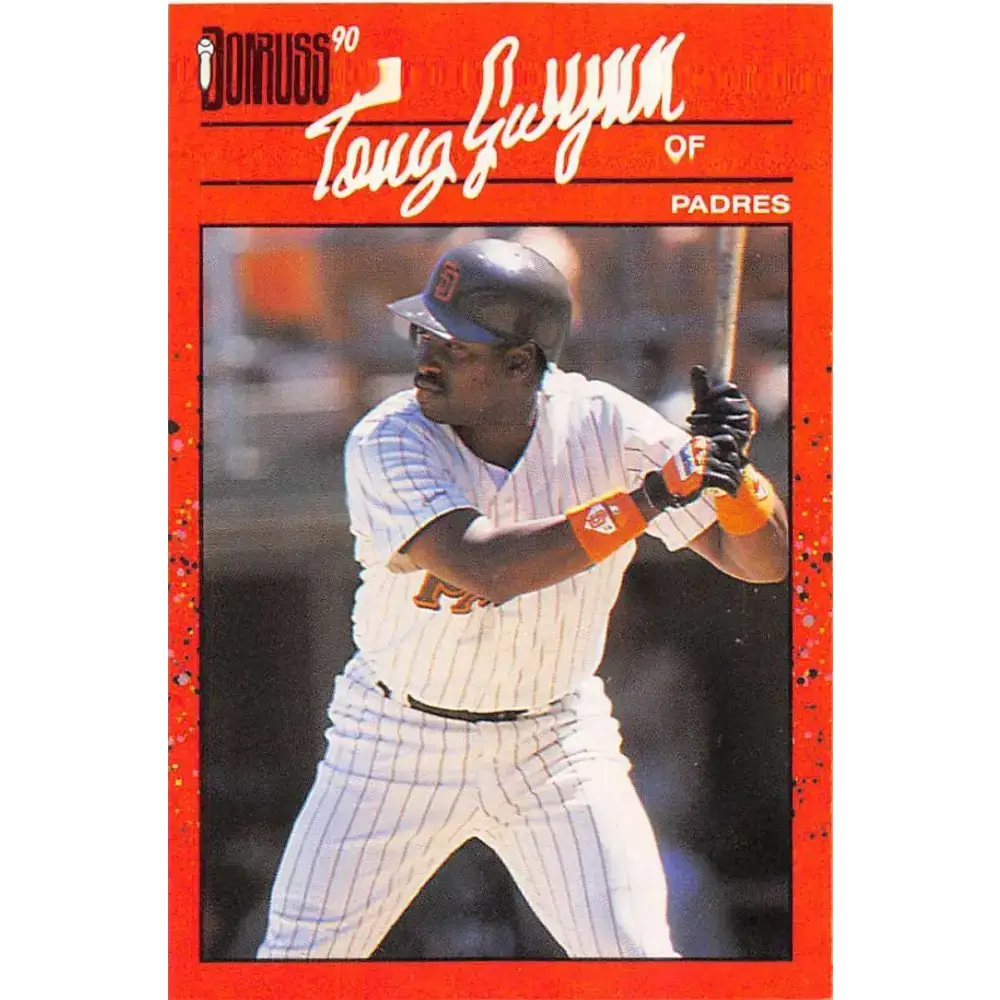 1990 Donruss #86 Tony Gwynn VG-EX San Diego Padres Baseball Card - Baseball Card Single