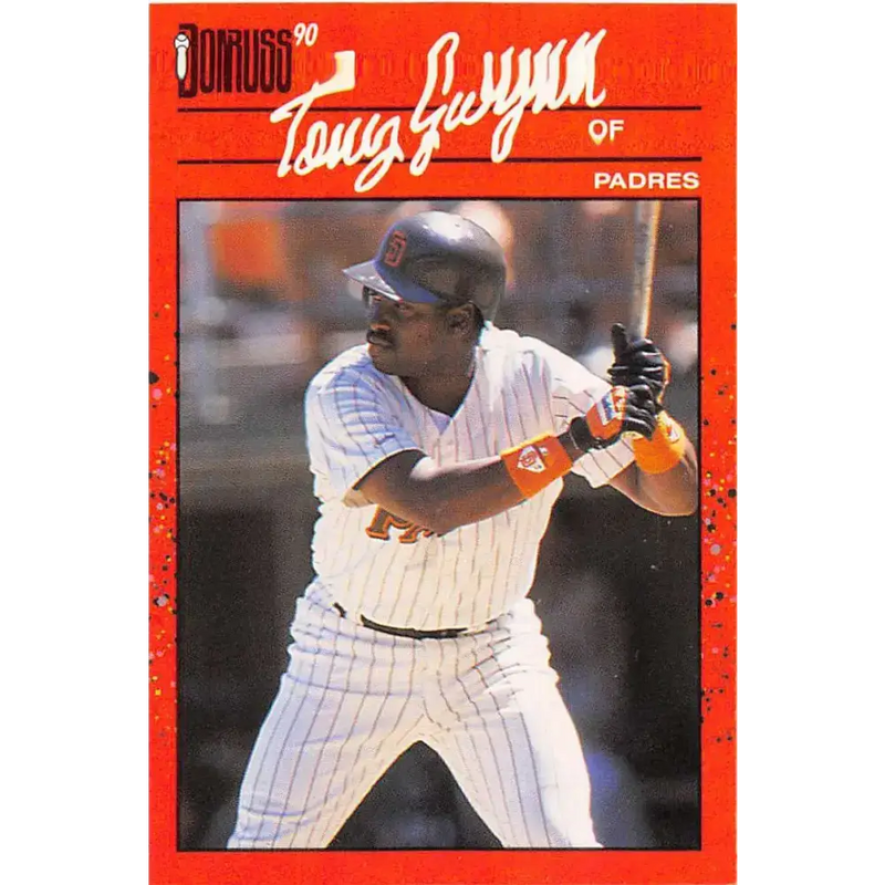 1990 Donruss #86 Tony Gwynn VG-EX San Diego Padres Baseball Card - Baseball Card Single