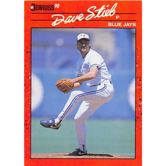 1990 Donruss #87 Dave Stieb VG-EX Toronto Blue Jays Baseball Card - Baseball Card Single