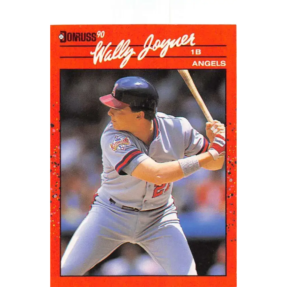 1990 Donruss #94 Wally Joyner VG-EX California Angels Baseball Card - Baseball Card Single