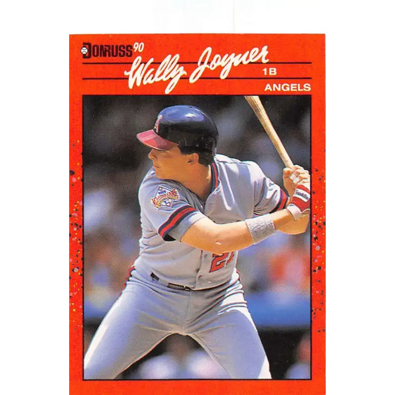 1990 Donruss #94 Wally Joyner VG-EX California Angels Baseball Card - Baseball Card Single