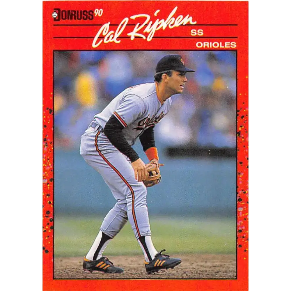 1990 Donruss #96 Cal Ripken Jr. VG-EX Baltimore Orioles Baseball Card - Baseball Card Single