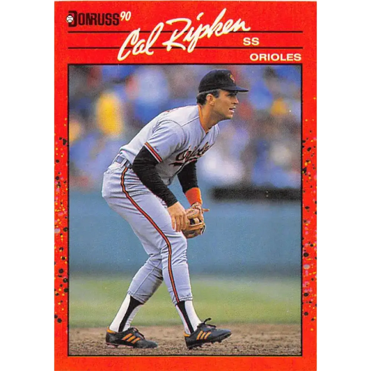1990 Donruss #96 Cal Ripken Jr. VG-EX Baltimore Orioles Baseball Card - Baseball Card Single
