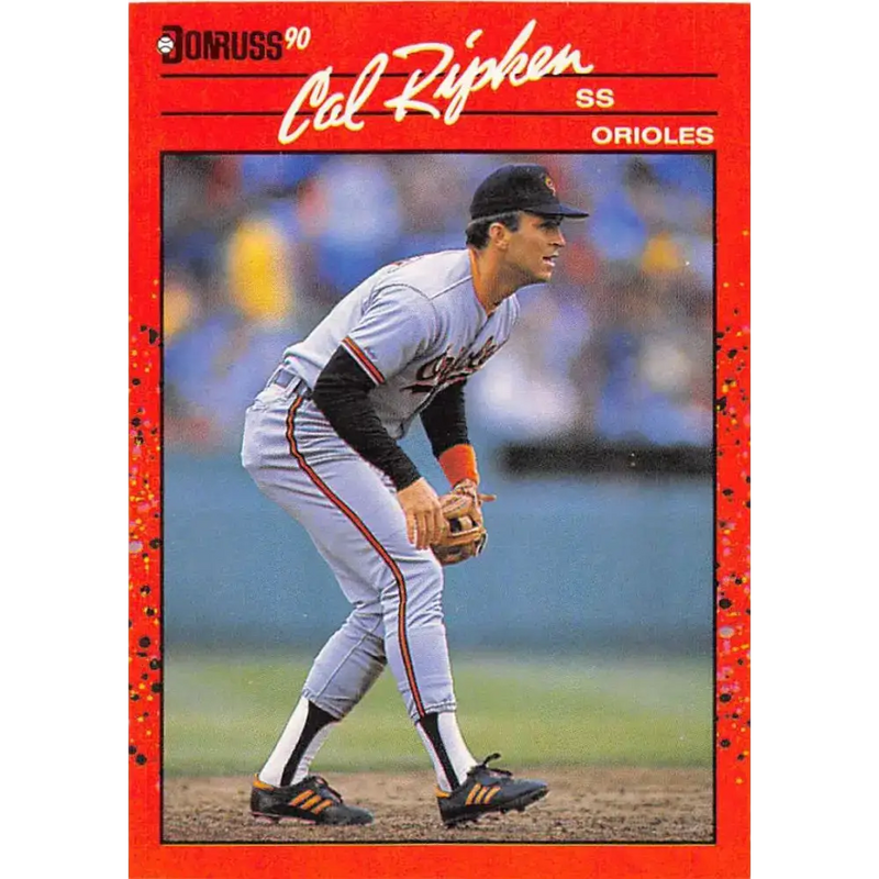 1990 Donruss #96 Cal Ripken Jr. VG-EX Baltimore Orioles Baseball Card - Baseball Card Single
