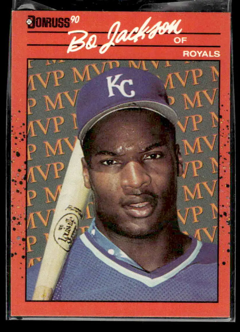 1990 Donruss #BC-1 Bo Jackson Bonus MVP’s - Baseball Card Single