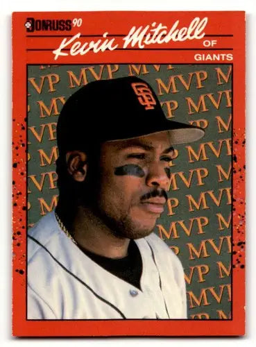 1990 Donruss #BC-11 Kevin Mitchell San Francisco Baseball Cards EX/N ID:57545 - Baseball Card Single