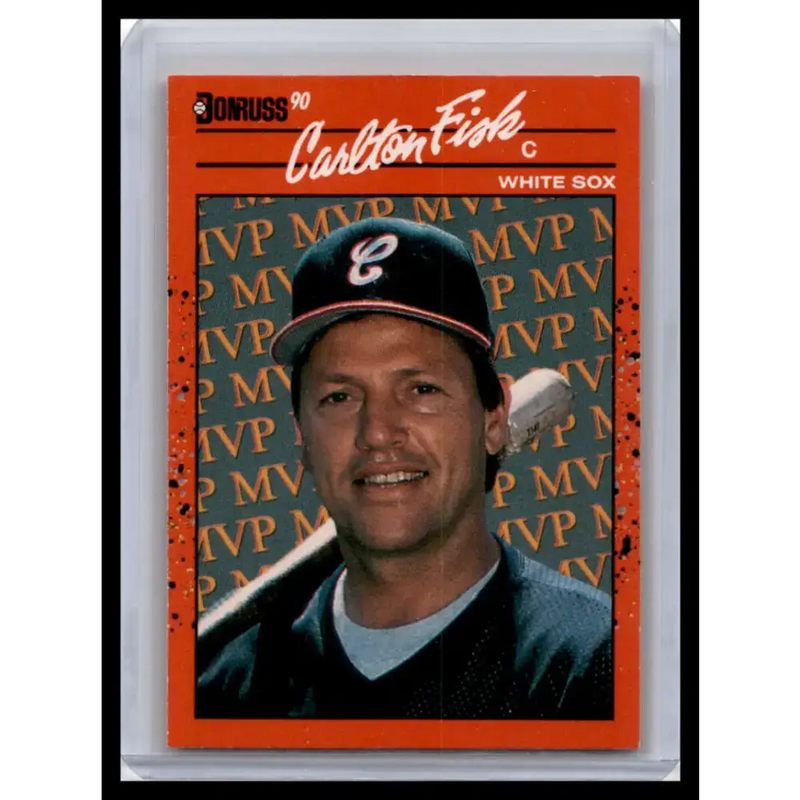 1990 Donruss #BC-19 Carlton Fisk NM-MT Chicago White Sox Baseball Card - Baseball Card Single