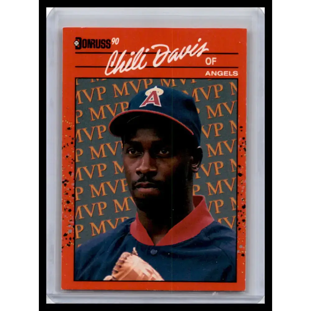 1990 Donruss #BC-20 Chili Davis NM-MT California Angels Baseball Card - Baseball Card Single