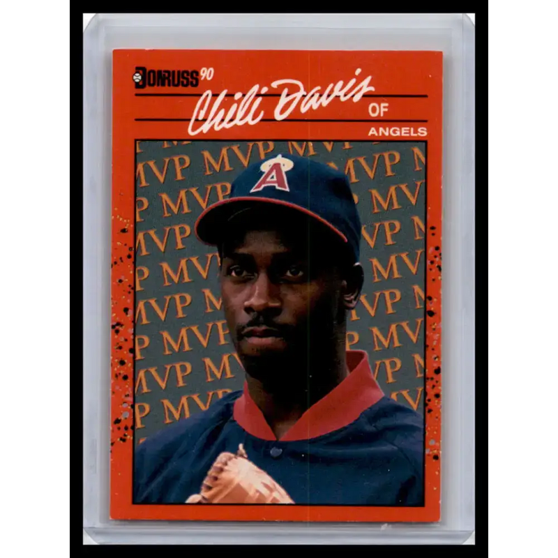 1990 Donruss #BC-20 Chili Davis NM-MT California Angels Baseball Card - Baseball Card Single