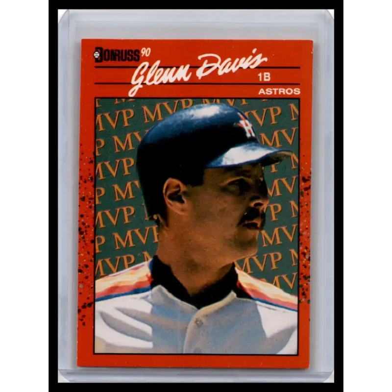 1990 Donruss #BC-21 Glenn Davis NM-MT Houston Astros Baseball Card - Baseball Card Single