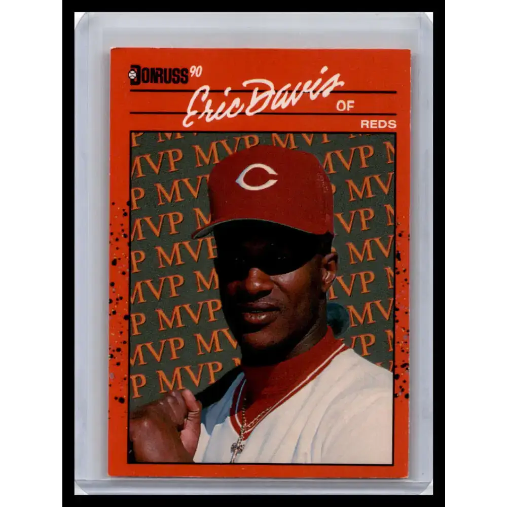 1990 Donruss #BC-23 Eric Davis NM-MT Cincinnati Reds Baseball Card - Baseball Card Single