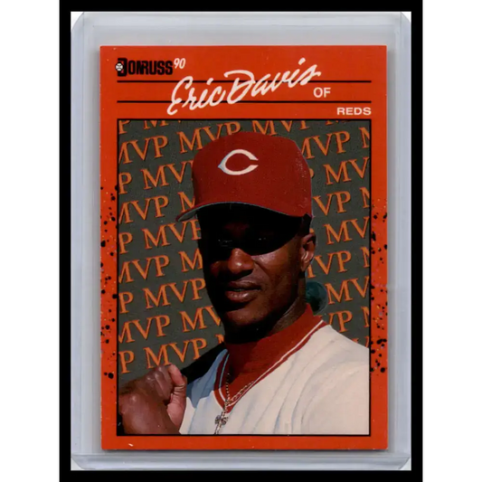 1990 Donruss #BC-23 Eric Davis NM-MT Cincinnati Reds Baseball Card - Baseball Card Single