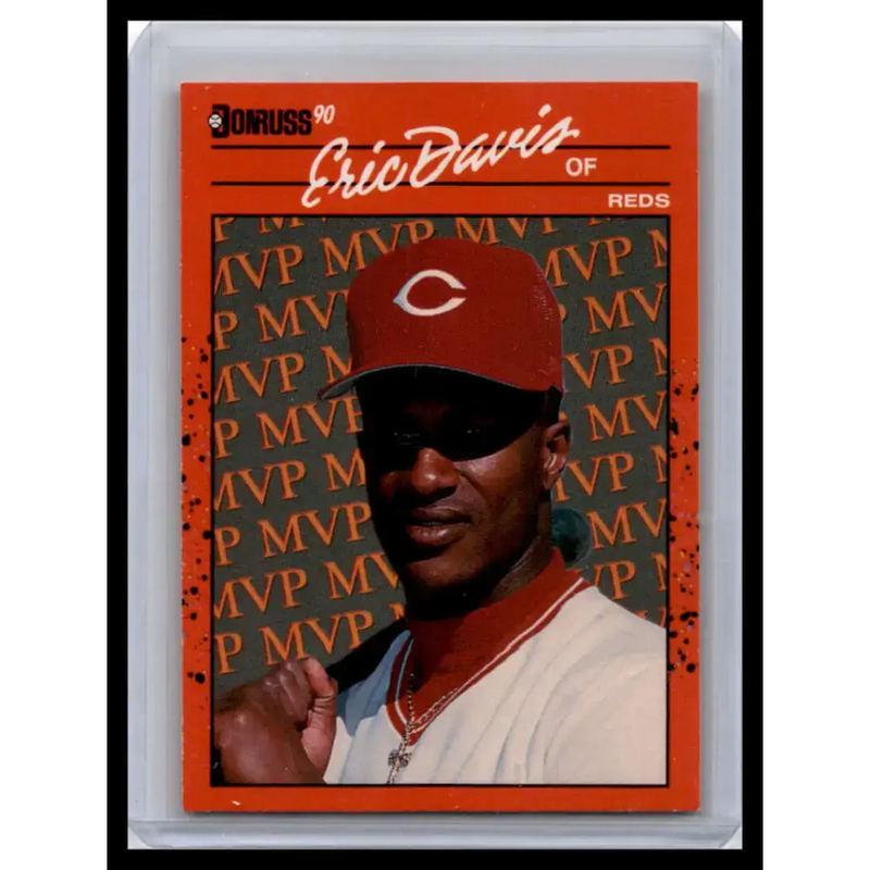 1990 Donruss #BC-23 Eric Davis NM-MT Cincinnati Reds Baseball Card - Baseball Card Single