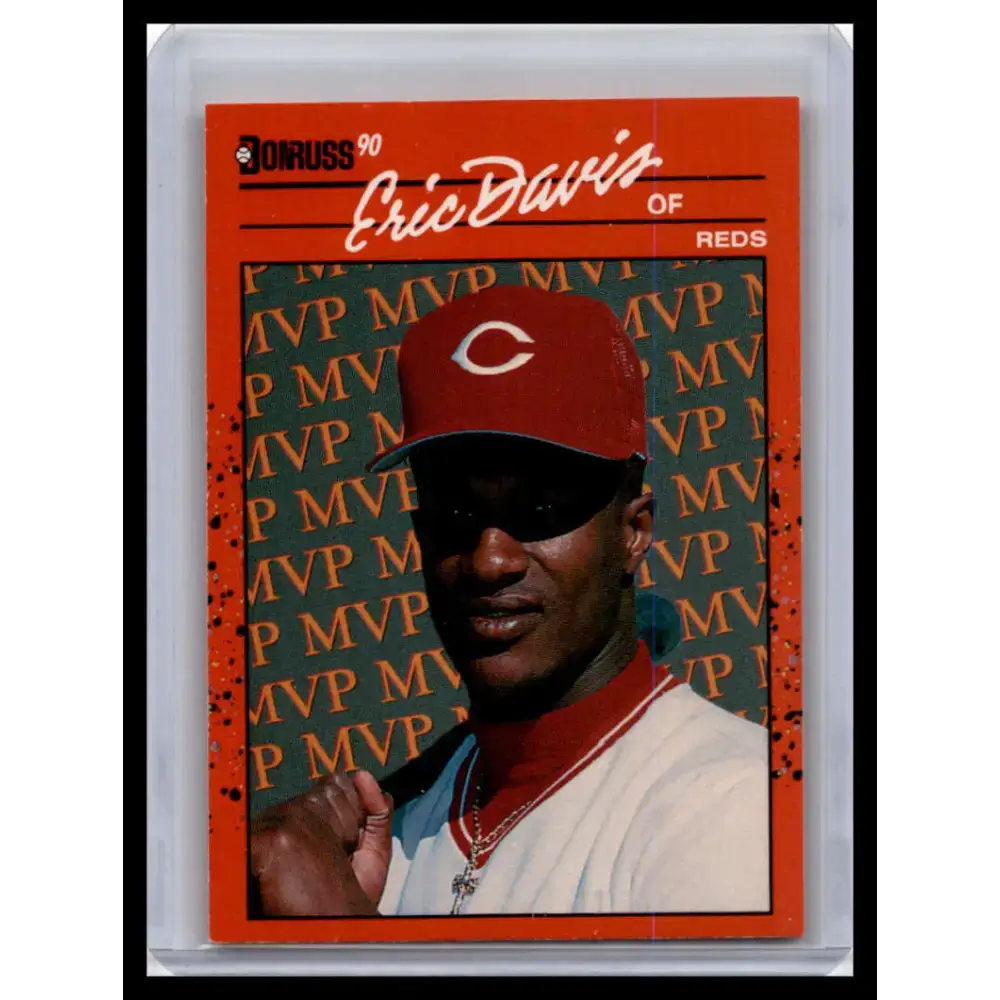 1990 Donruss #BC-23 Eric Davis NM-MT Cincinnati Reds Baseball Card - Baseball Card Single