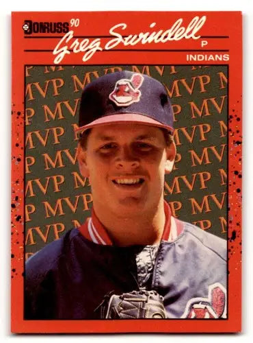 1990 Donruss #BC-24 Greg Swindell Cleveland Indians Baseball Cards E ID:62781 - Baseball Card Single
