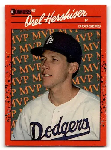 1990 Donruss #BC-5 Orel Hershiser Los Angeles Dodgers Baseball Cards ID:62797 - Baseball Card Single