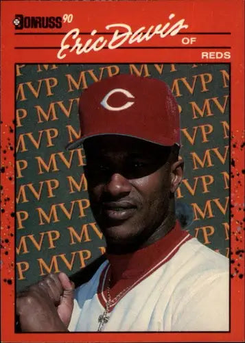 1990 Donruss Bonus MVPs #BC-23 Eric Davis NM-MT Reds - Baseball Card Single