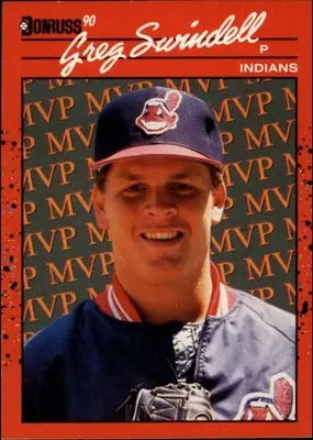 1990 Donruss Bonus MVPs #BC-24 Greg Swindell NM Near Mint Indians - Baseball Card Single