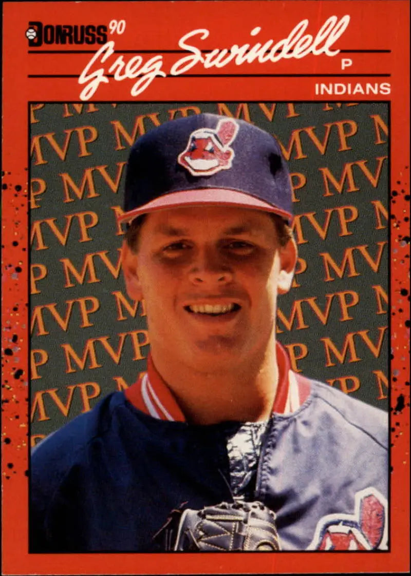 1990 Donruss Bonus MVPs #BC-24 Greg Swindell NM Near Mint Indians - Baseball Card Single