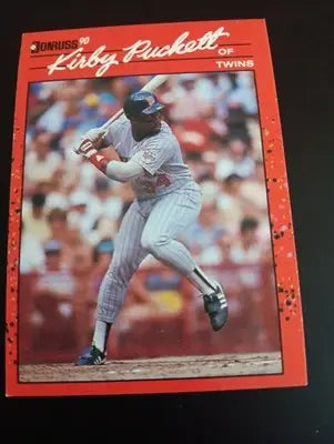 1990 Donruss - Kirby Puckett #269. Twins. NRMT+ - Baseball Card Single
