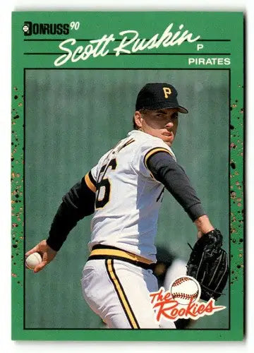 1990 Donruss The Rookies #27 Scott Ruskin NrMt-Mt ID:50870 - Baseball Card Single