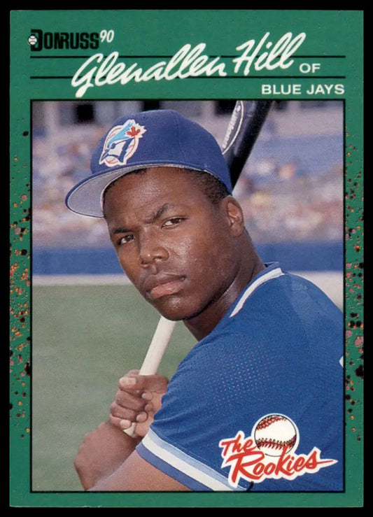 1990 Donruss The Rookies Glenallen Hill 24 Toronto Blue Jays NM - Baseball Card Single