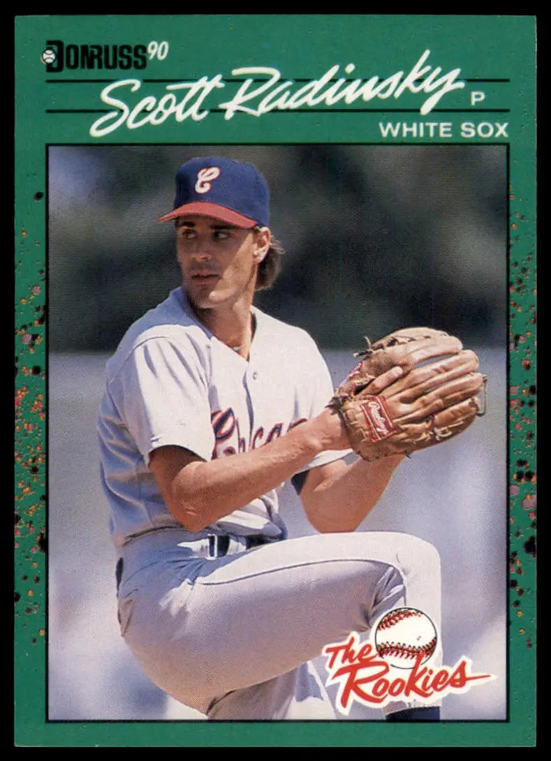 1990 Donruss The Rookies Scott Radinsky 40 Chicago White Sox NM - Baseball Card Single