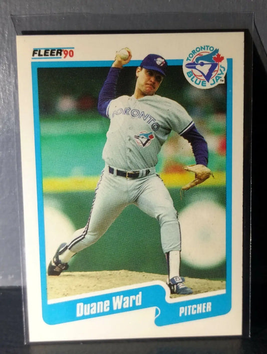 1990 Duane Ward Fleer Baseball Card #95 - Baseball Card Single