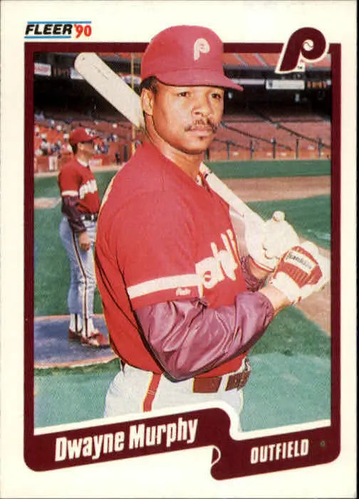 1990 Dwayne Murphy Fleer Baseball Card #569 - Baseball Card Single