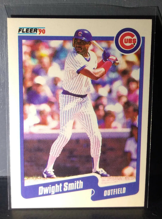 1990 Dwight Smith Fleer Baseball Card #42 - Baseball Card Single