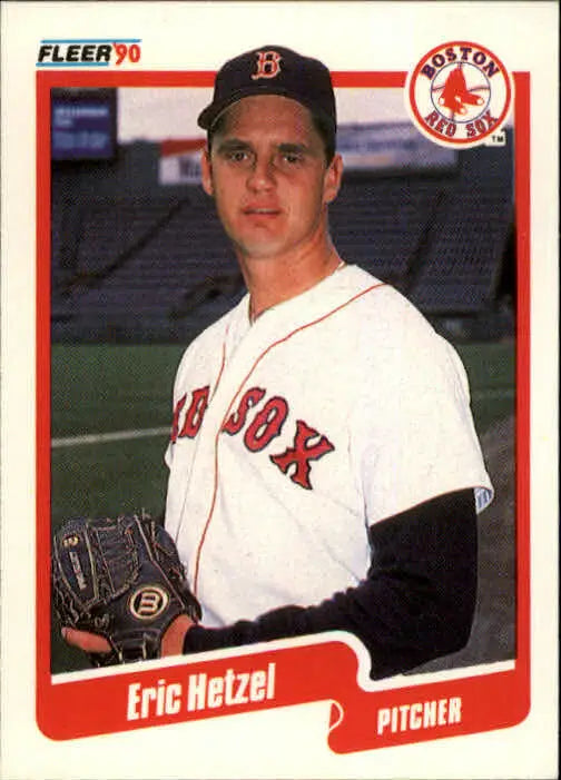 1990 Eric Hetzel Fleer Baseball Card #279 - Baseball Card Single