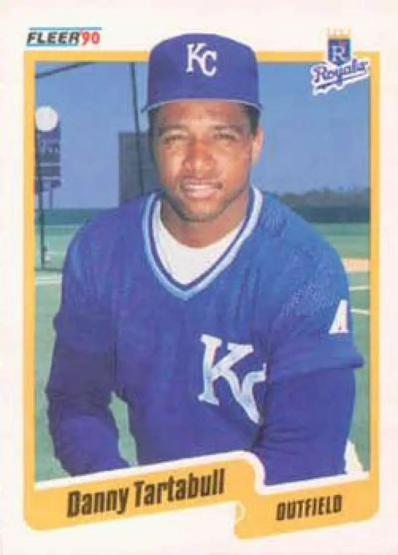 1990 Fleer #120 Danny Tartabull NM-MT Kansas City Royals Baseball Card