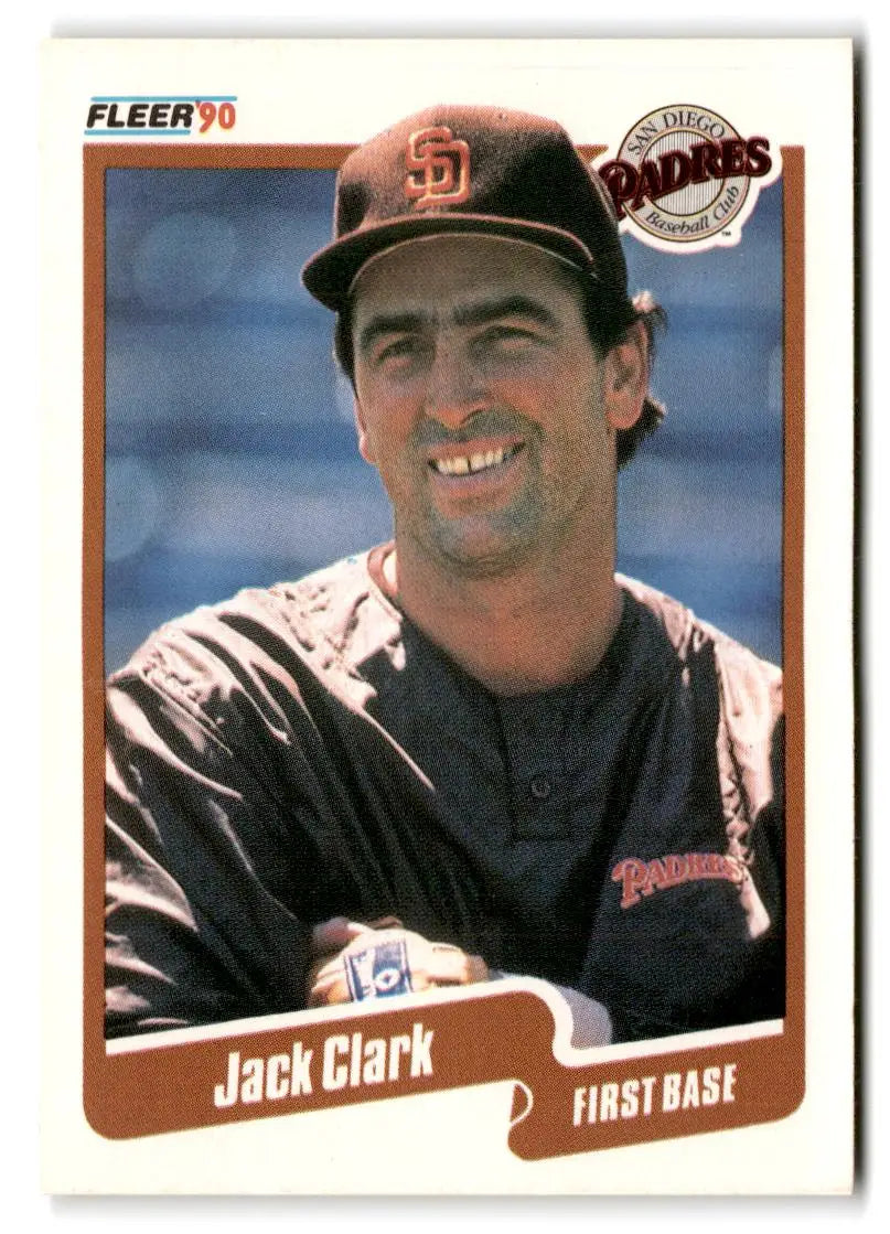 1990 Fleer #152 Jack Clark - Baseball Card Single