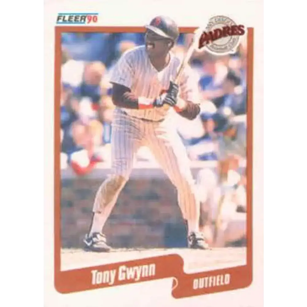 1990 Fleer #157 Tony Gwynn NM-MT San Diego Padres Baseball Card - Baseball Card Single